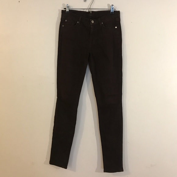 7FAM Brushed Sateen Jeans - Picture 5 of 8